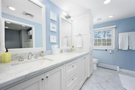 Chatham Cape Cod vacation rental - Ensuite to Bedroom 3 with Steam Shower Stall - First Floor