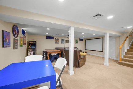 Chatham Cape Cod vacation rental - Enjoy a round of cards, games, or watching the projector