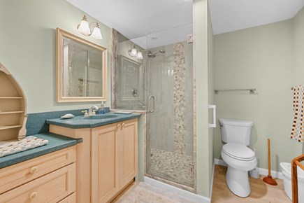 Chatham Cape Cod vacation rental - Bathroom 3- Shower stall- Lower Level