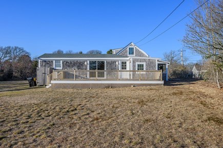 Harwich Cape Cod vacation rental - View of the deck