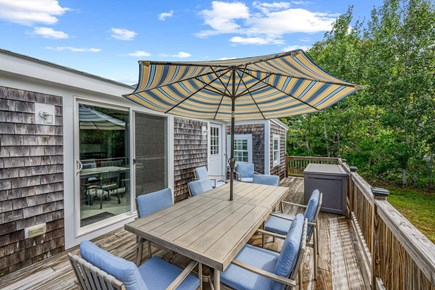Harwich Cape Cod vacation rental - Outdoor dining with seating for 6
