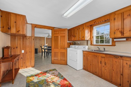 Harwich Cape Cod vacation rental - Washer and dryer located in breezeway