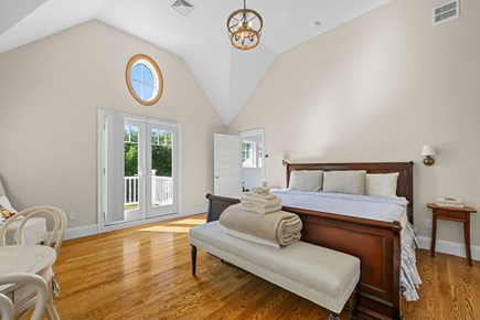 Harwich Port Cape Cod vacation rental - King Bedroom (#2) with private balcony.
