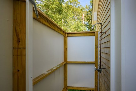 Harwich Port Cape Cod vacation rental - Outdoor shower.