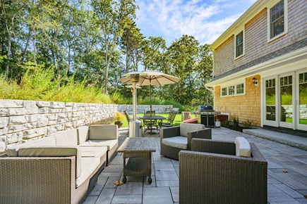 Harwich Port Cape Cod vacation rental - Private back yard.