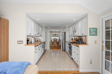 South Yarmouth Cape Cod vacation rental - Open Kitchen with View of Dining Area