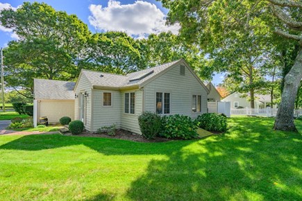 South Yarmouth Cape Cod vacation rental - View of the backyard