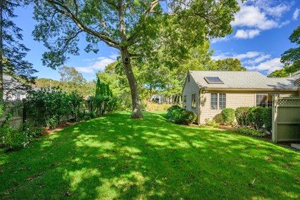 South Yarmouth Cape Cod vacation rental - View of the backyard