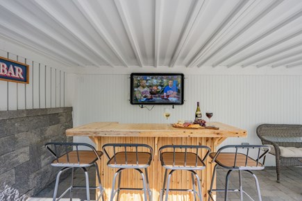 Sandwich Cape Cod vacation rental - Outdoor bar