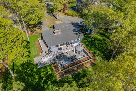 Sandwich Cape Cod vacation rental - Aerial view of property