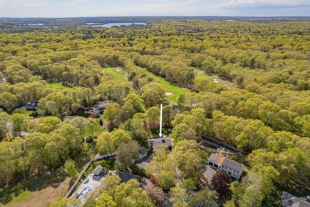 Sandwich Cape Cod vacation rental - Aerial view of property