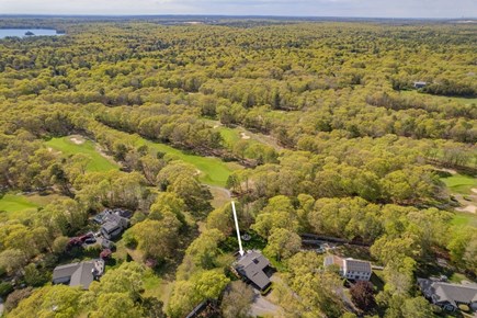 Sandwich Cape Cod vacation rental - Aerial view of property
