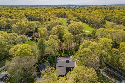Sandwich Cape Cod vacation rental - Aerial view of property