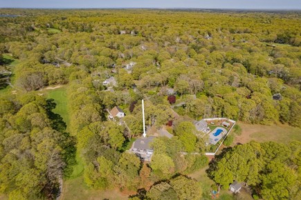 Sandwich Cape Cod vacation rental - Aerial view of property