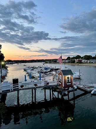 Wareham MA vacation rental - Sunset at the Marina