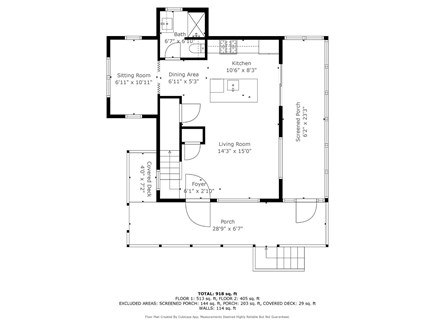 Wareham MA vacation rental - 1st Floor