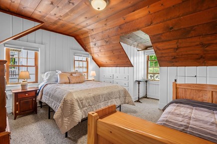 Bourne, Buzzards Bay Cape Cod vacation rental - Bedroom 3- 1 Queen and 1 Twin- 2nd Floor