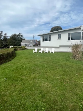 Falmouth Cape Cod vacation rental - Seating on the river