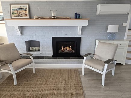 Falmouth Cape Cod vacation rental - Gas fireplace