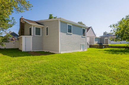 Sandwich Cape Cod vacation rental - Side yard, fully fenced in