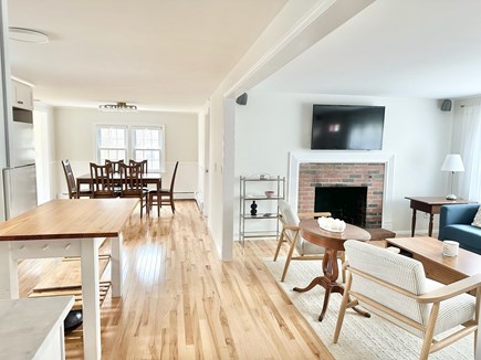 Dennis Village Cape Cod vacation rental - Kitchen is open to living and dining