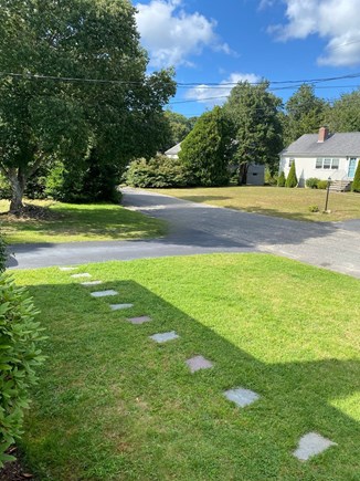 Dennis Village Cape Cod vacation rental - Front yard on a quiet, private street