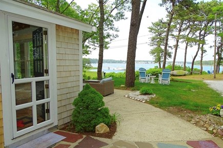 West Dennis Cape Cod vacation rental - Looking from entrance out towards front yard