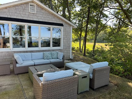 West Dennis Cape Cod vacation rental - Outdoor seating with views