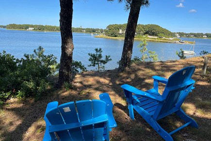 West Dennis Cape Cod vacation rental - More seating closer to the river