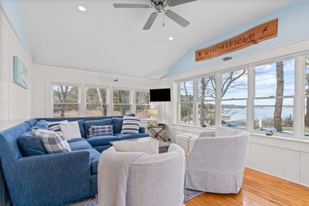West Dennis Cape Cod vacation rental - Plenty of comfortable seating