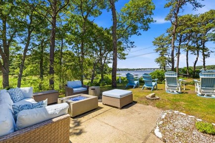West Dennis Cape Cod vacation rental - Outdoor seating with firepit