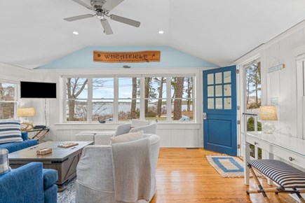West Dennis Cape Cod vacation rental - Water view from the family room