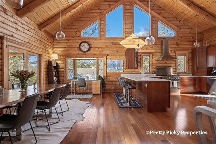 Yarmouth Port Cape Cod vacation rental - Open Dining room Kitchen area