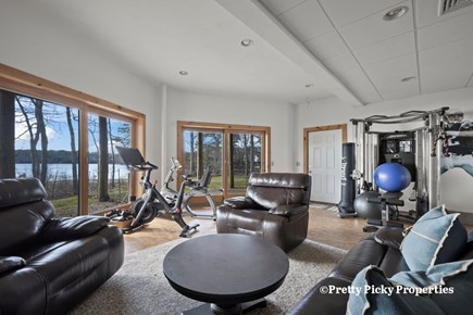 Yarmouth Port Cape Cod vacation rental - Lower level has a tv and exercise equipment