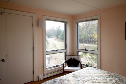 Truro Cape Cod vacation rental - Windows make Bedroom very sunny