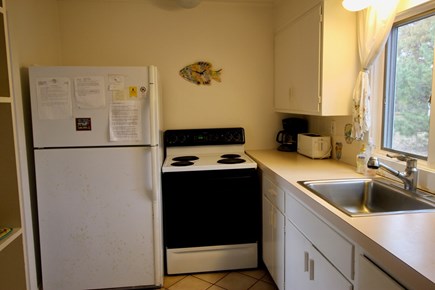 Truro Cape Cod vacation rental - Well-stocked Kitchen (no dishwasher)