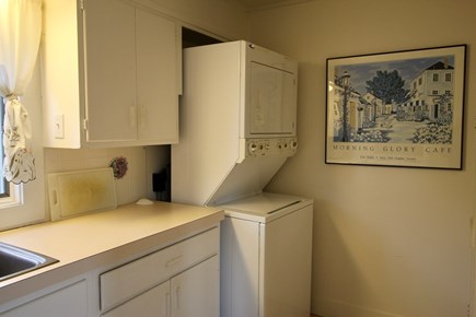 Truro Cape Cod vacation rental - Stackable washer & dryer