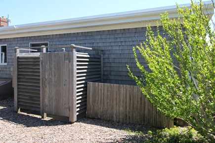 Truro Cape Cod vacation rental - Enclosed Outdoor Shower