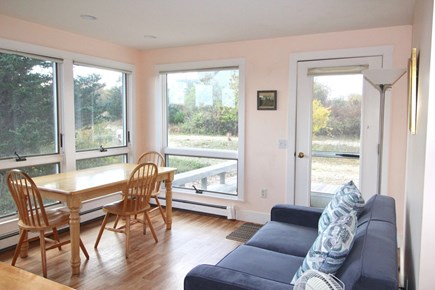 Truro Cape Cod vacation rental - Looking to Deck