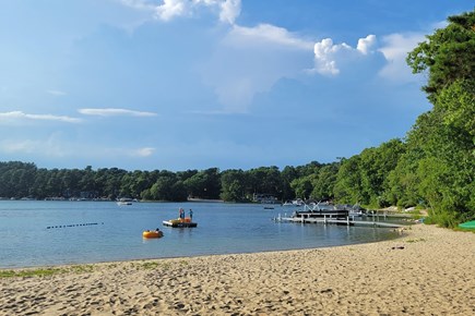 Sandwich Cape Cod vacation rental - Enjoy the day out on the swimming dock or beach