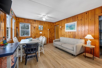 Sandwich Cape Cod vacation rental - View of the living room and dining area