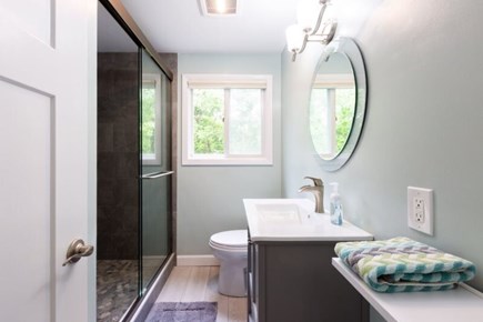 West Barnstable Cape Cod vacation rental - Upstairs bathroom