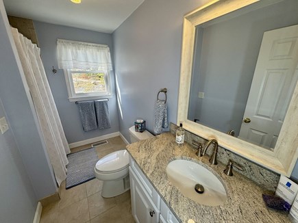 Brewster, MA Cape Cod vacation rental - 1st floor bathroom with shower