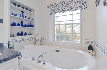 South Yarmouth Cape Cod vacation rental - Jacuzzi in master bath.