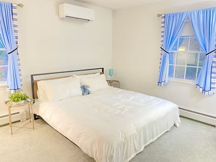 South Yarmouth Cape Cod vacation rental - King bed in second bedroom. Both bedrooms have A/C mini-splits.