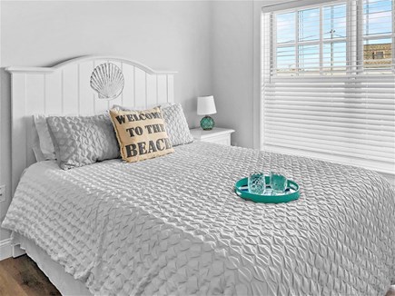Dennis Port Cape Cod vacation rental - Bedroom #1 with Queen bed and en-suite bath - 405 Old Wharf Road-Dennisport Cape Cod- New England Vacation Rentals