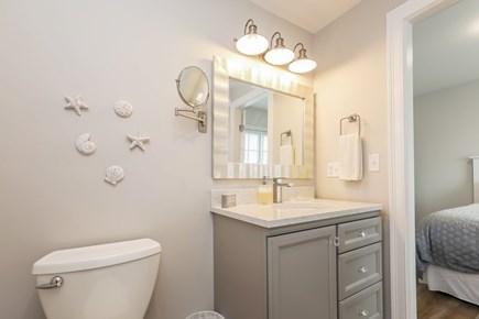 Dennis Port Cape Cod vacation rental - En-suite full bathroom in Bedroom #1 - 405 Old Wharf Road-Dennisport Cape Cod- New England Vacation Rentals