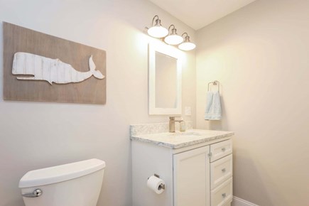 Dennis Port Cape Cod vacation rental - Bathroom #2 off hallway - 405 Old Wharf Road-Dennisport Cape Cod- New England Vacation Rentals