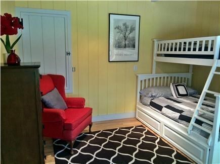 Dennis Cape Cod vacation rental - First floor bunk bed adjoining to another bedroom