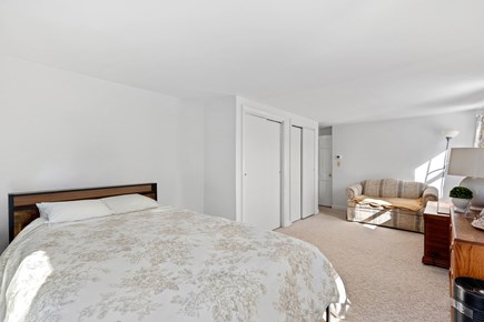 Eastham, Sand Dollar Cape Cod vacation rental - Another view of the queen bedroom with ample closet space